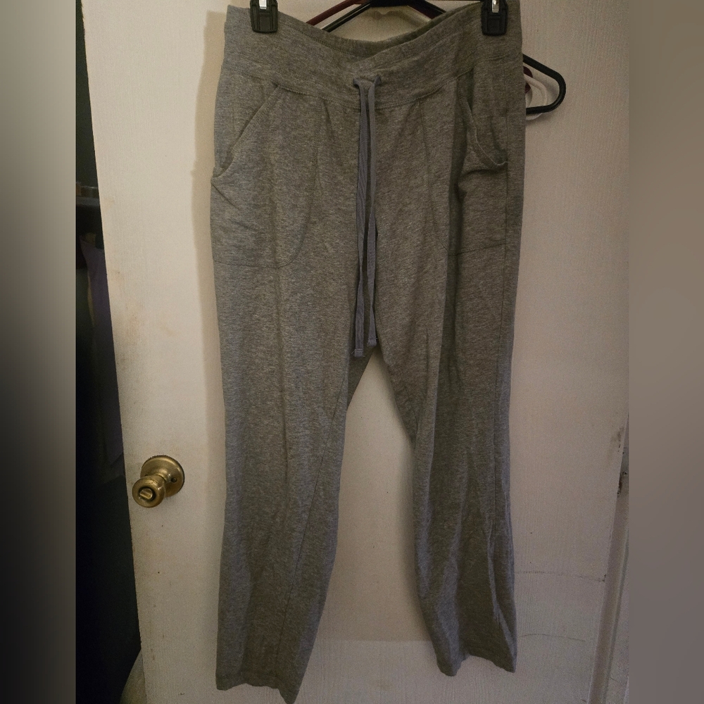 Gray Lounge Pants Womens Medium Petite